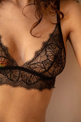 Bustier en fibre recyclée Noir - Liao